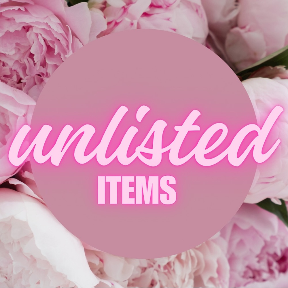 Unlisted items for live show